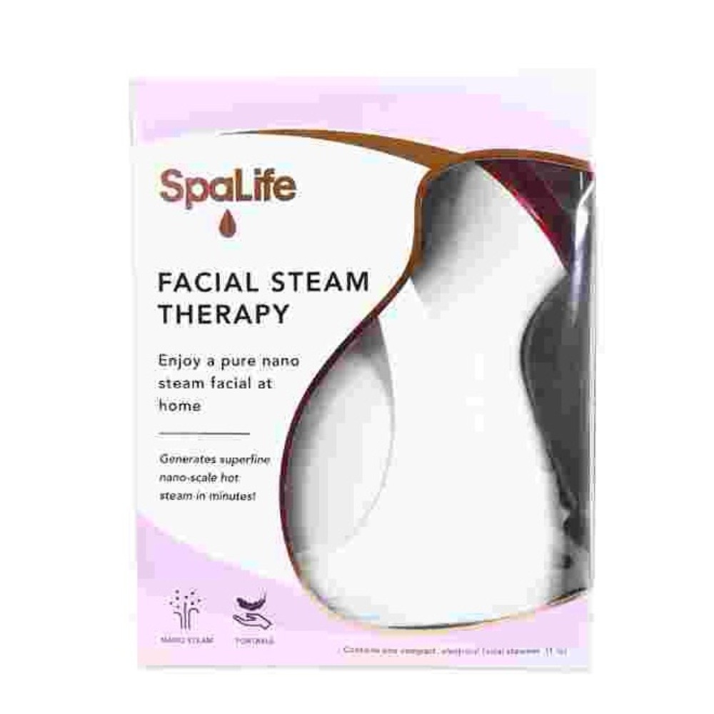 NWT Alife Facial Steamer with Pink and White Design
